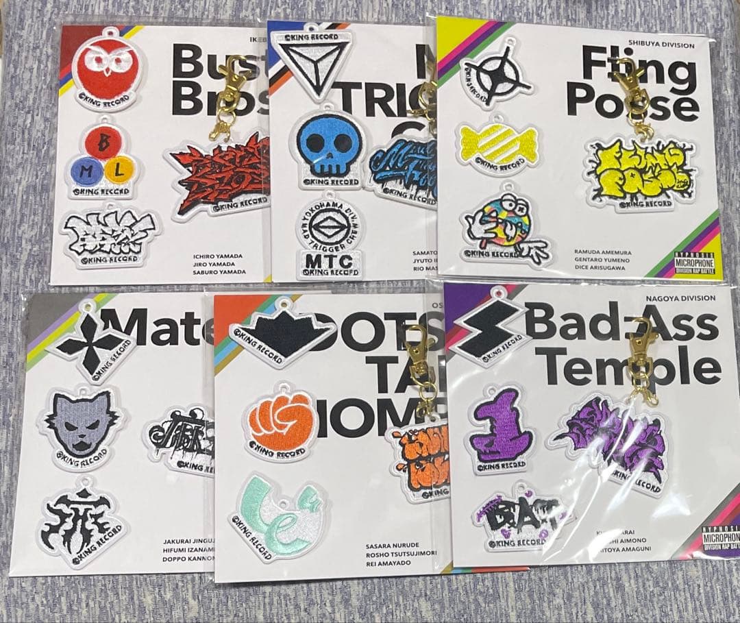 ヒプマイ ワッペン イケブクロ ヨコハマ シブヤ シンジュク オオサカ ナゴヤ