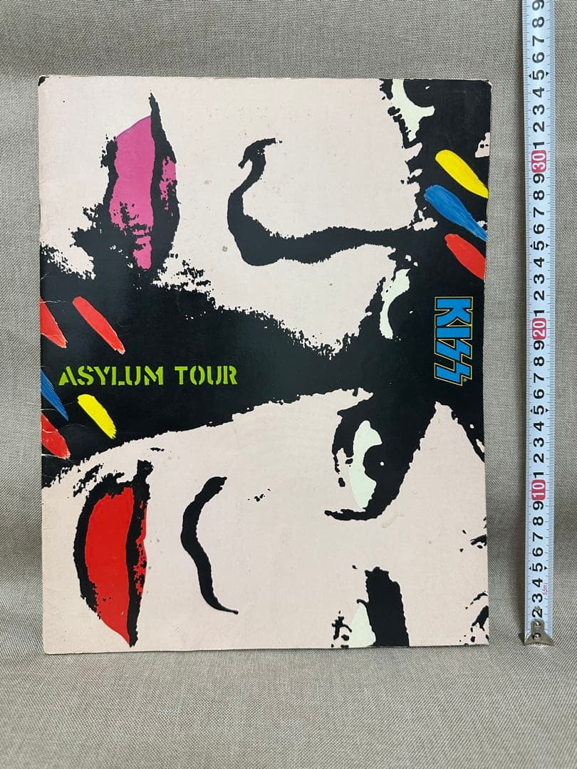 KISS Asylum Tour 1985-86ツアープログラムパンフレット