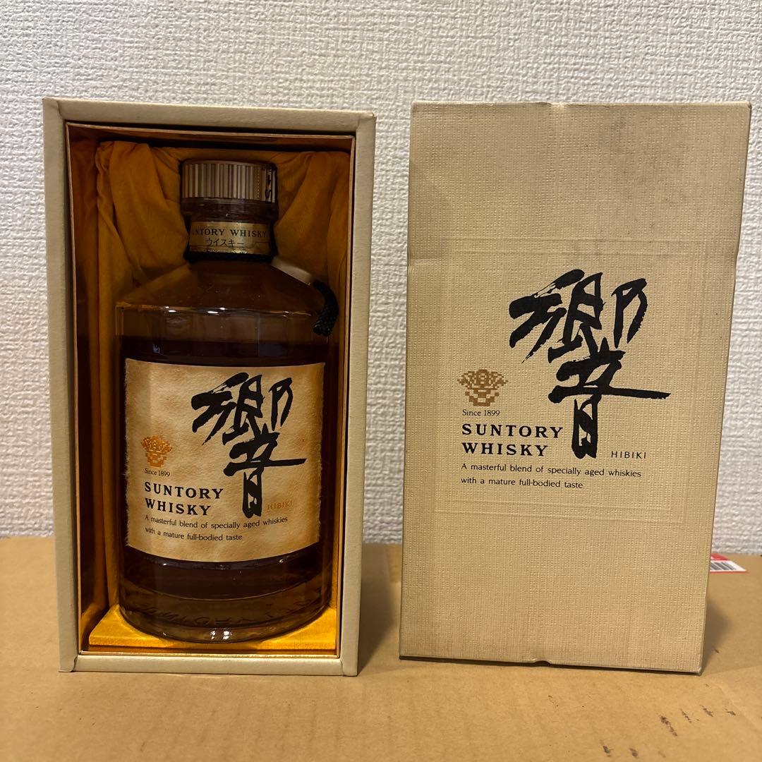 サントリーウイスキー響　裏ゴールドラベル　箱付き　未開封（8）