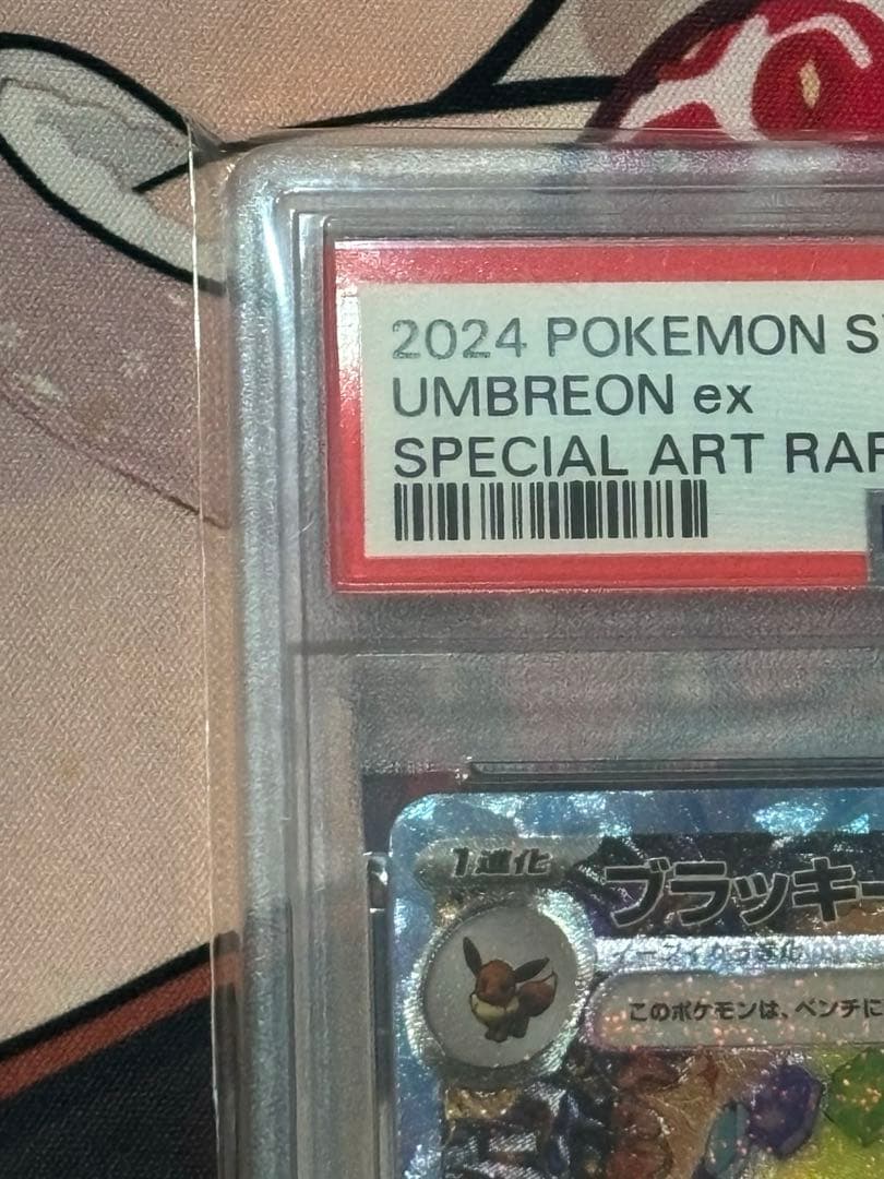 ニコちゃん　ブラッキーex sar PSA10 テラスタルフェスex