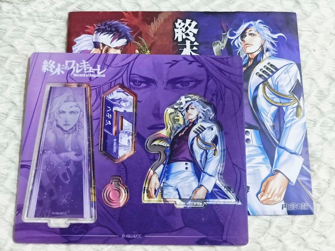 終末のワルキューレ　中国限定　 原画アクリルスタンド 色紙　缶バッジ　ハデス