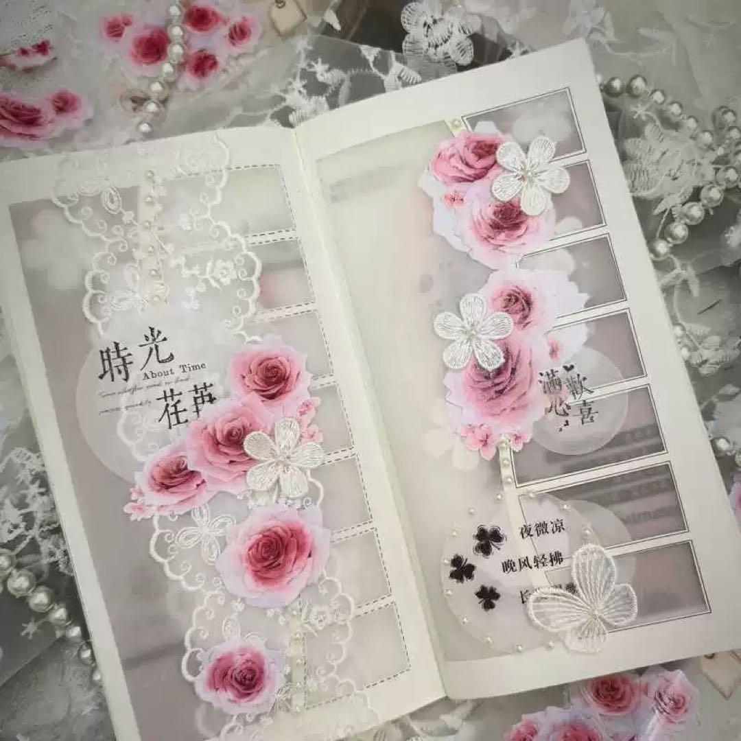 新品　蔓染　PET霧面マスキングテープ　マステ　5m