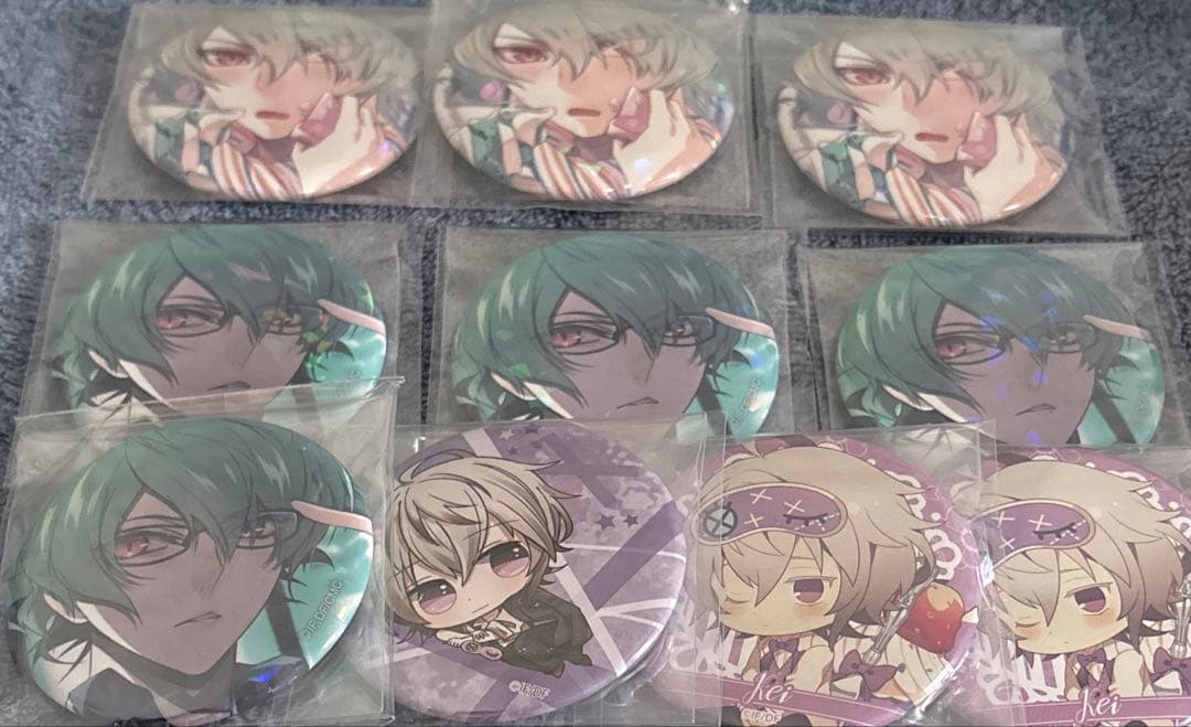 カラーマリス　缶バッジセット　10点　笹塚尊