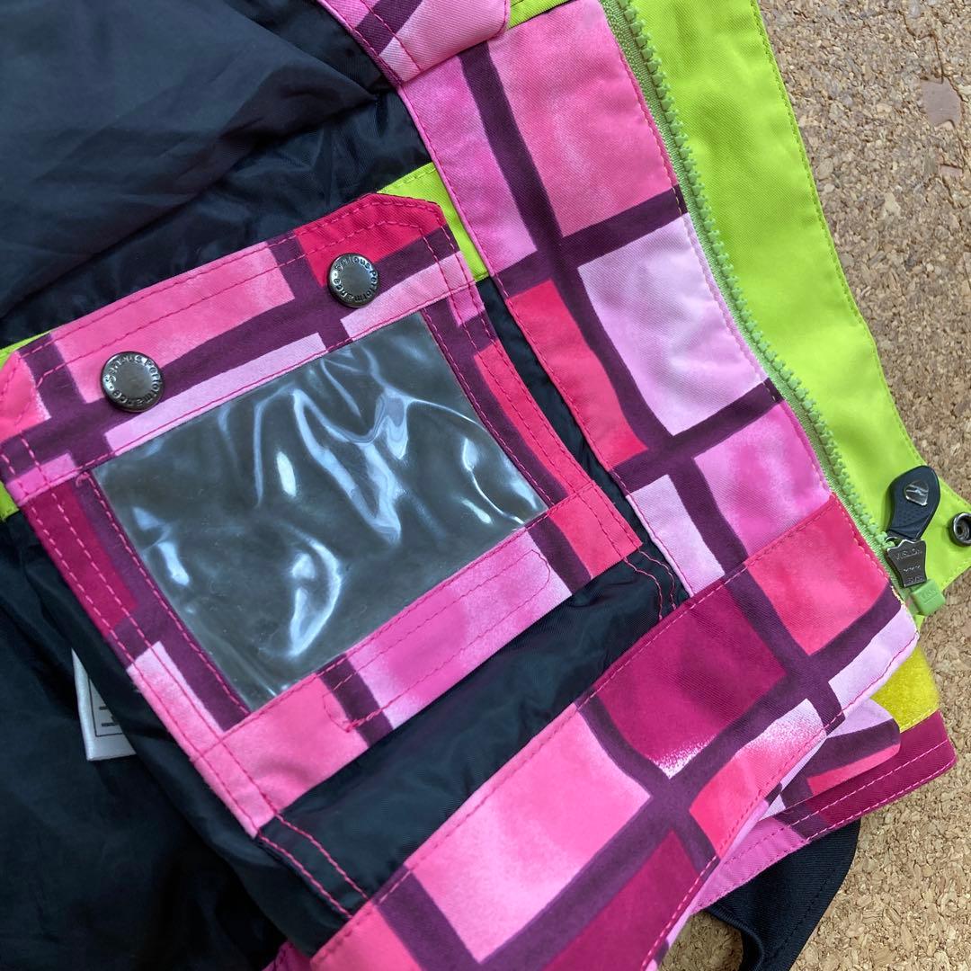 【美品】ミズノ mizuno スキーウェア スキー ジャケッSメンズ ピンク