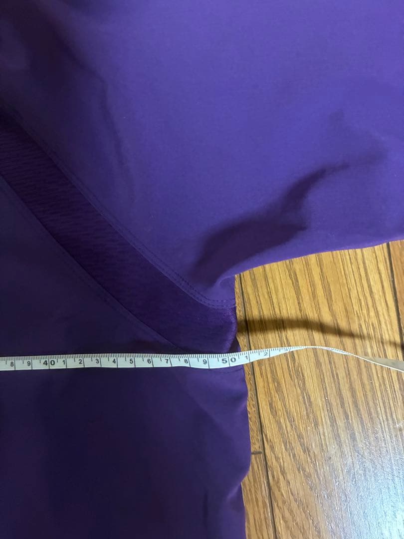 Lija 紫色 ハーフジップ 長袖