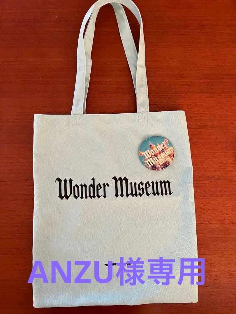 ワンダーミュージアム　東京限定トートバッグ&缶バッジ