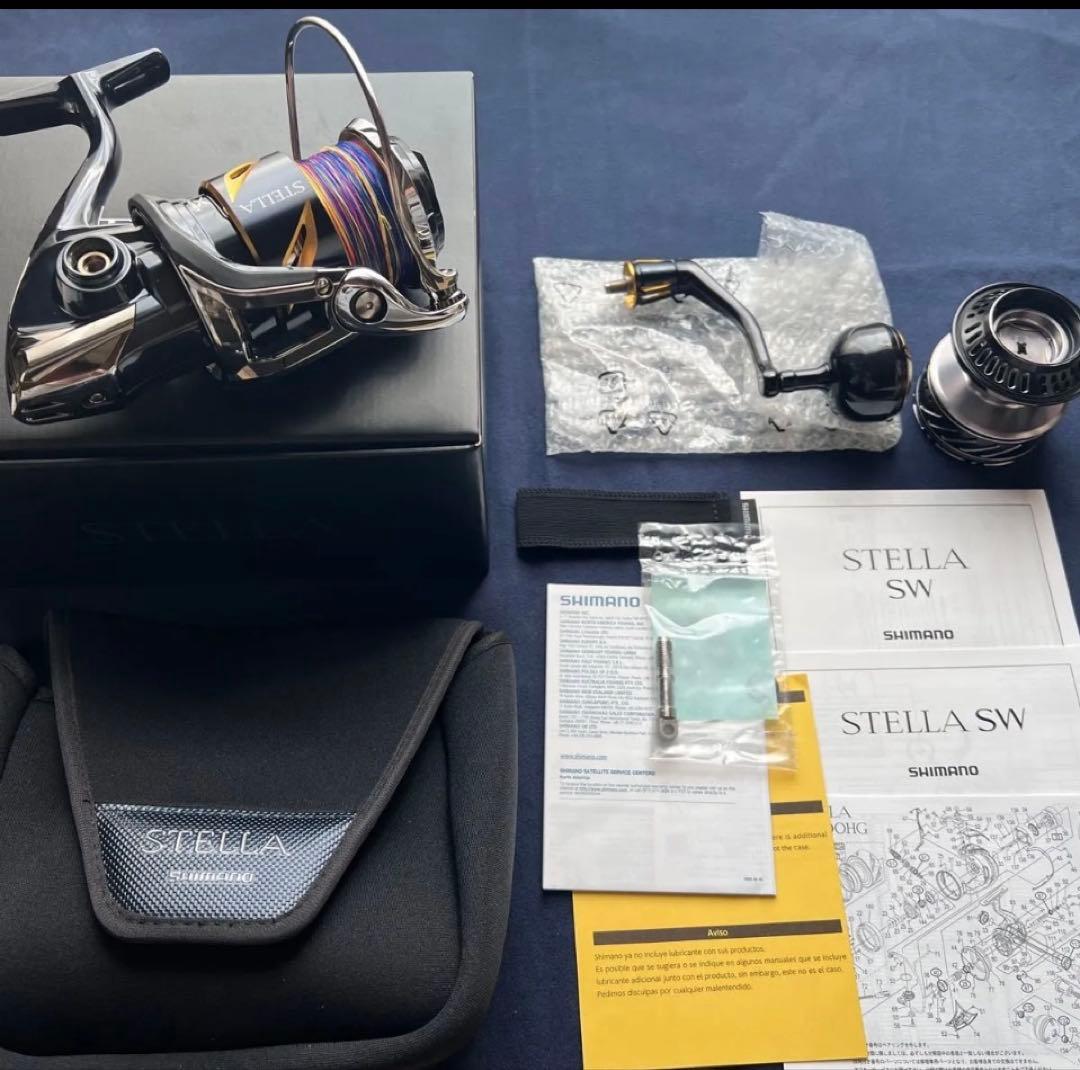 未使用セット販売19ステラ SW 8000HG オーシャンマークスプール