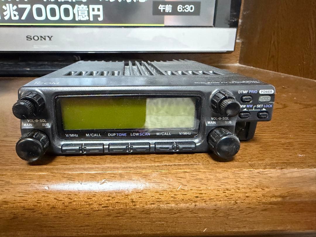 ICOMアマチュア無線機