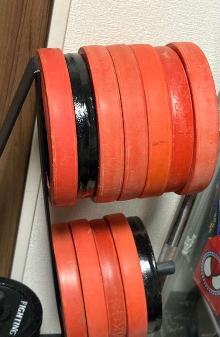 アイロテック　ファイティングロード プレート、バーベル、可変式ダンベル