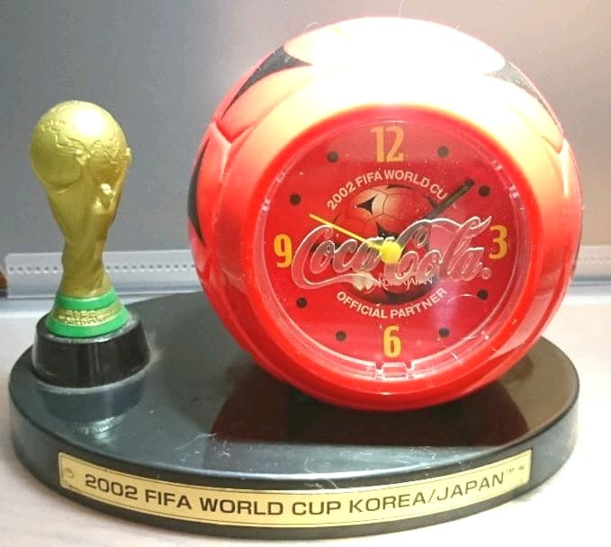 希少　コカ・コーラ 2002年 日韓Wカップ記念時計