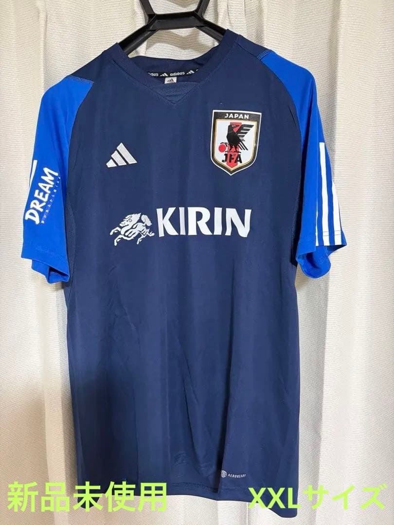 サッカー日本代表 トレーニングウェア 上下セット XXLサイズ 2023年