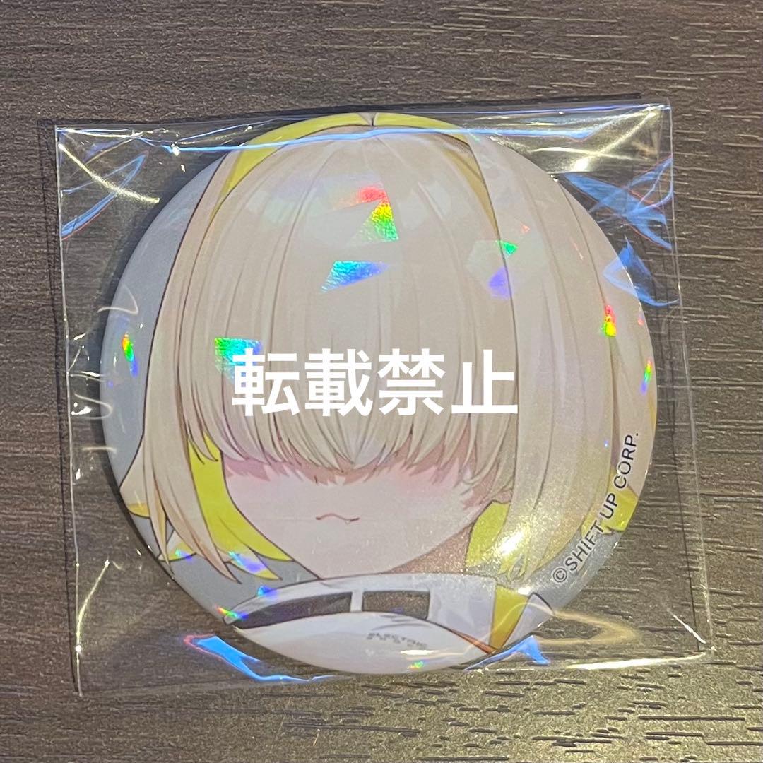 [激レア] NIKKE展　NIKKE ニケ　缶バッジ　ホロ　エレグ