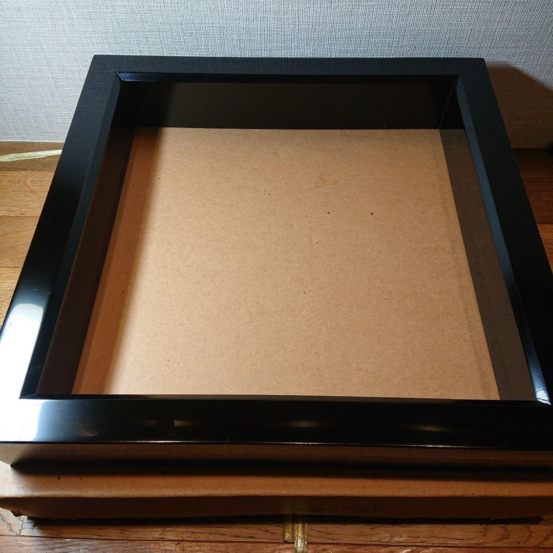 茶道具 炉縁 真塗り