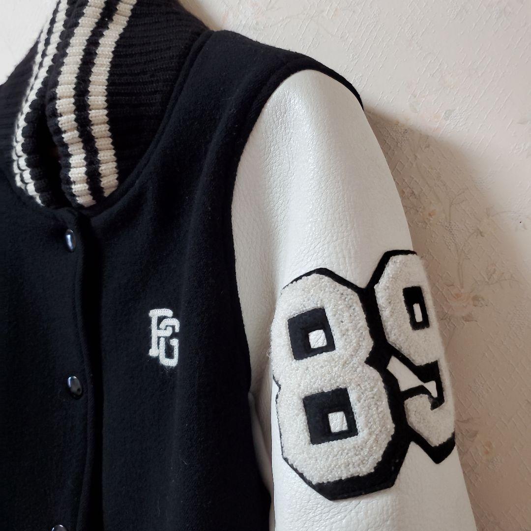 レア PEARLY GATES パーリーゲイツ 袖レザー スタジャン ゴルフ