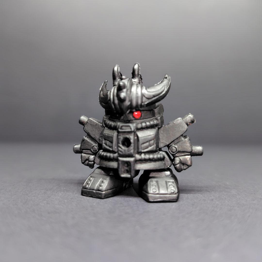 ガン消し　復活闇将軍　殺駆頭パーツ付き＆プラパーツ付き＆ブラックペイント