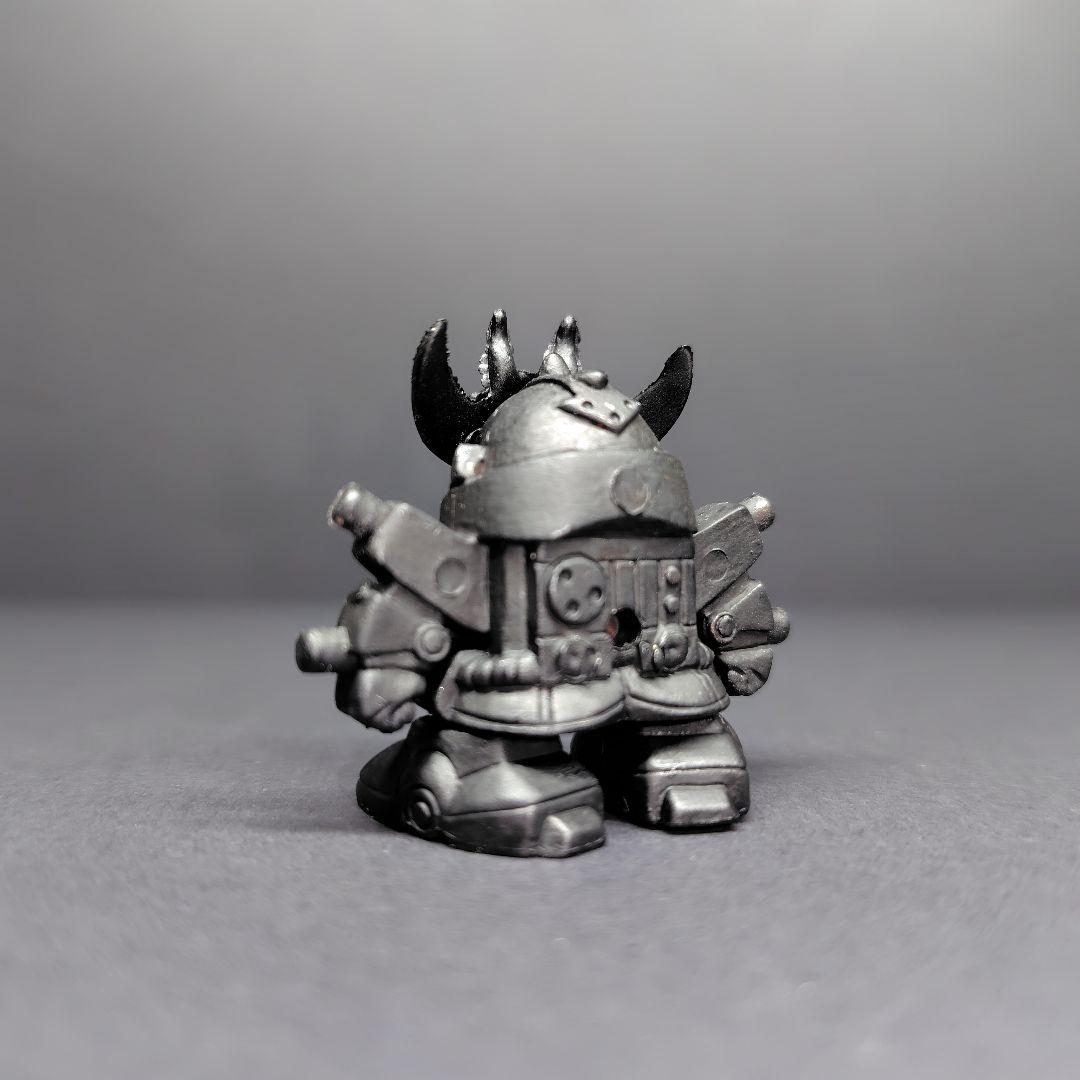 ガン消し　復活闇将軍　殺駆頭パーツ付き＆プラパーツ付き＆ブラックペイント