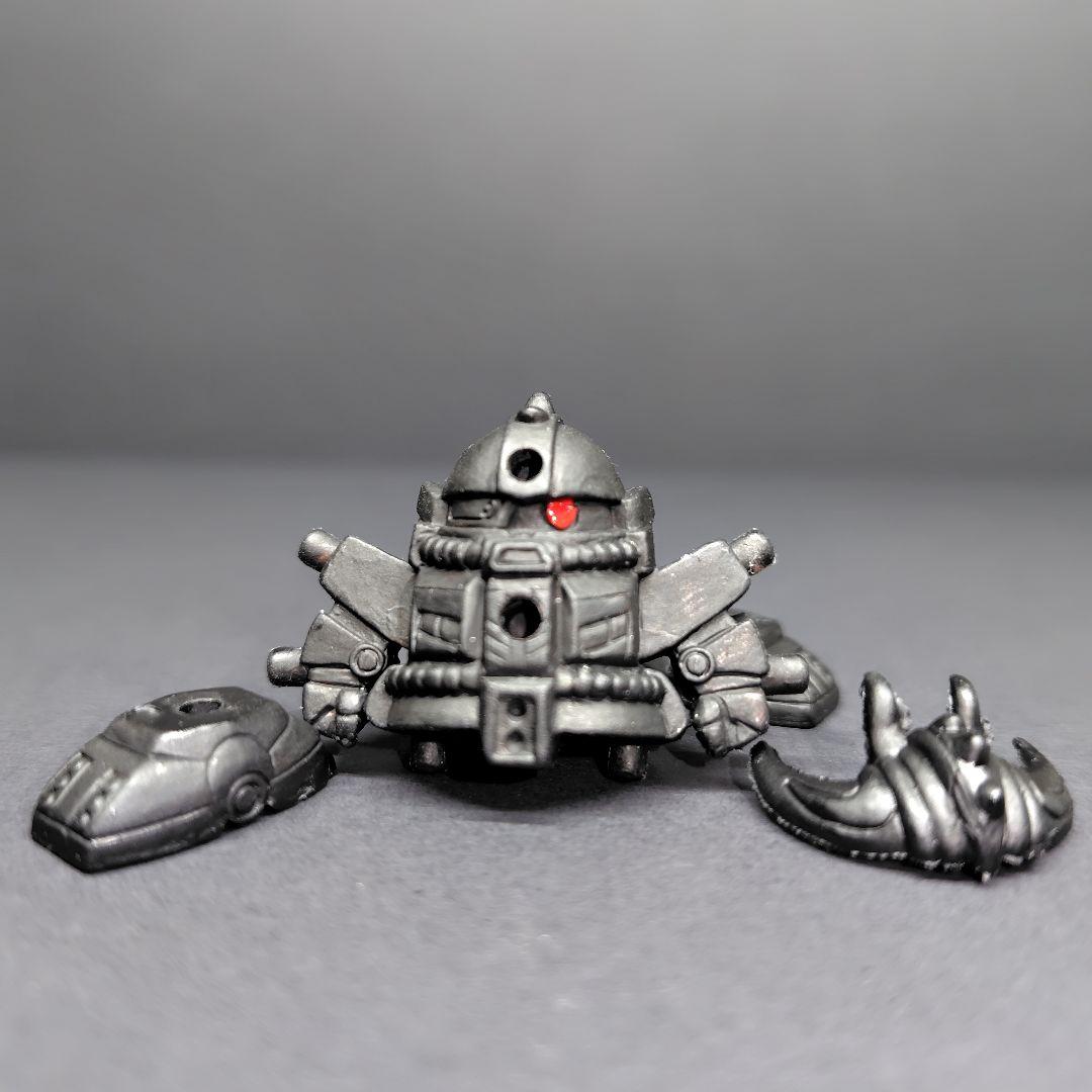 ガン消し　復活闇将軍　殺駆頭パーツ付き＆プラパーツ付き＆ブラックペイント