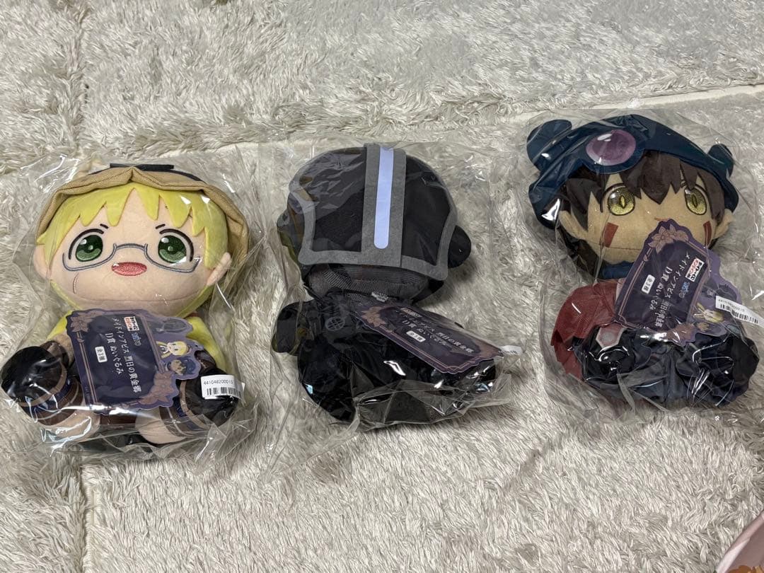 【値下げ】タイトーオンラインくじ　メイドインアビス　烈日の黄金郷D賞ぬいぐるみ