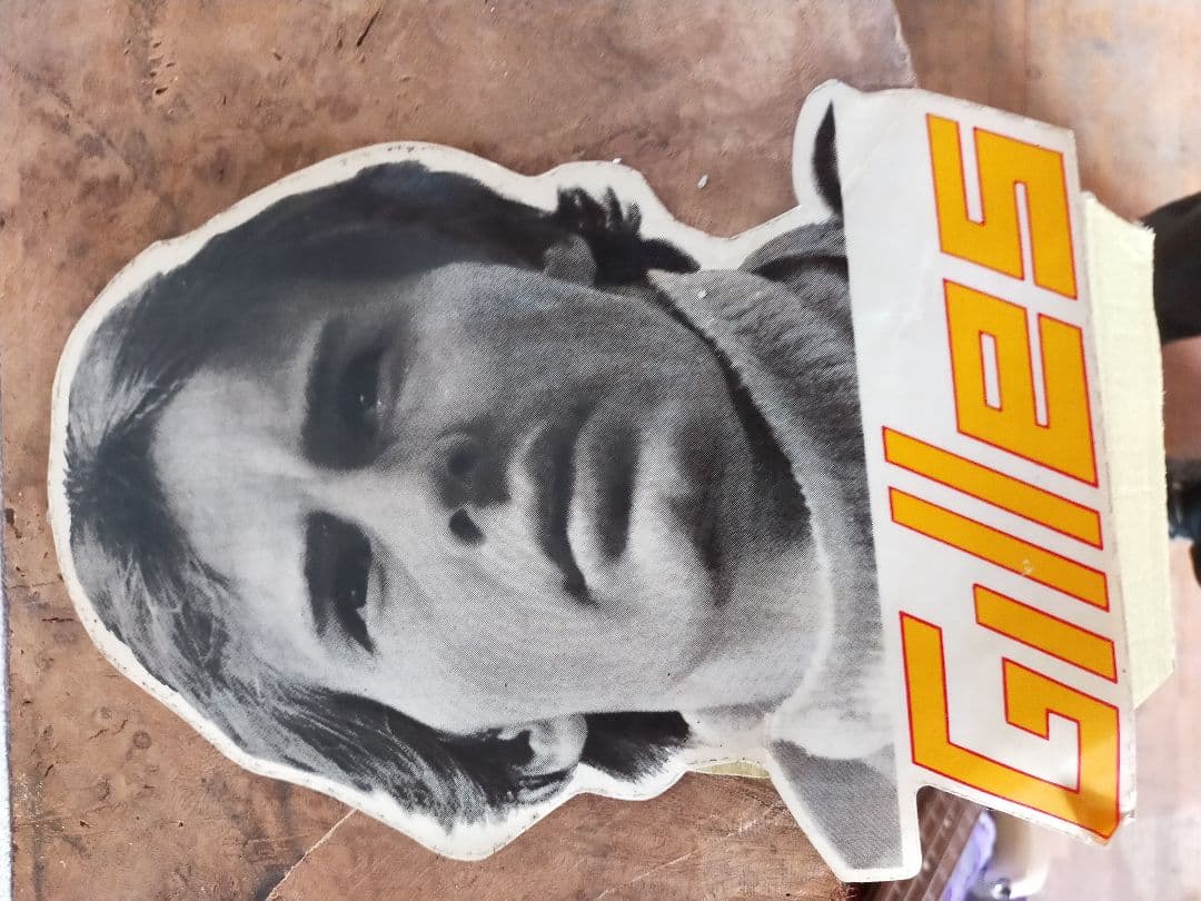 値下げ対応可　フェラーリ　F1 　レーサー　ジル・ビルニューブ　メモリアル品