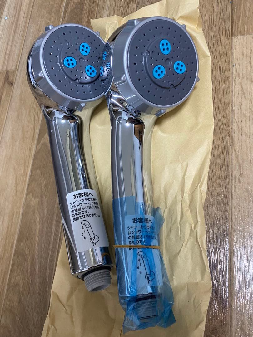 シルバーシャワーヘッド 2個セット