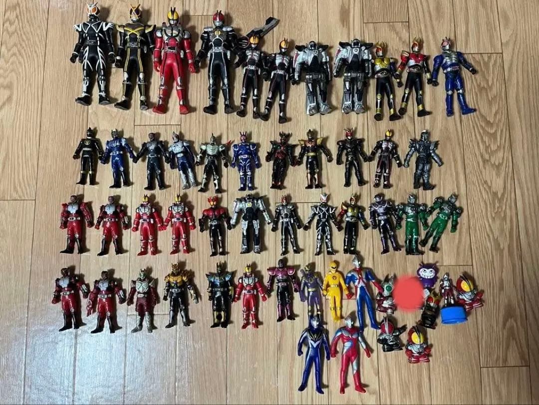 仮面ライダー ソフビ　まとめ売り　ウルトラマン　いろいろ