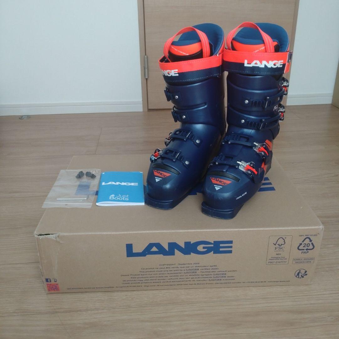 LANGE RS 110 スキーブーツ ネイビー/オレンジ