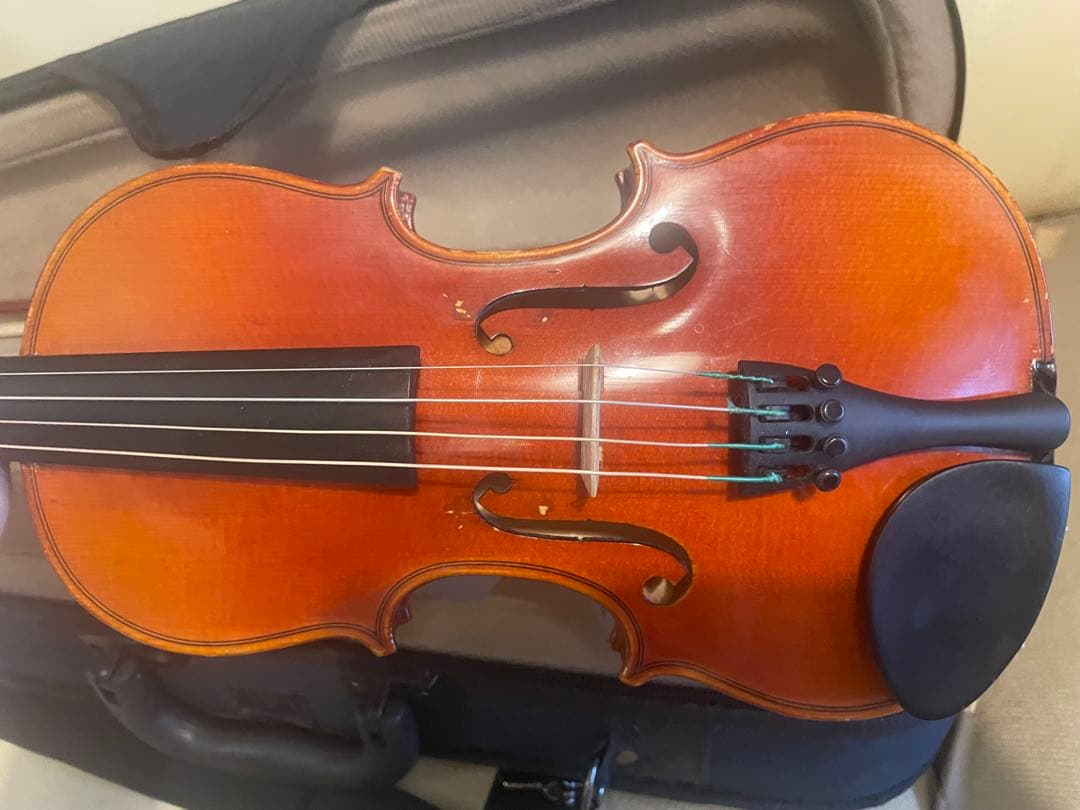 スズキバイオリン 230 1/8 2017、ケース、弓