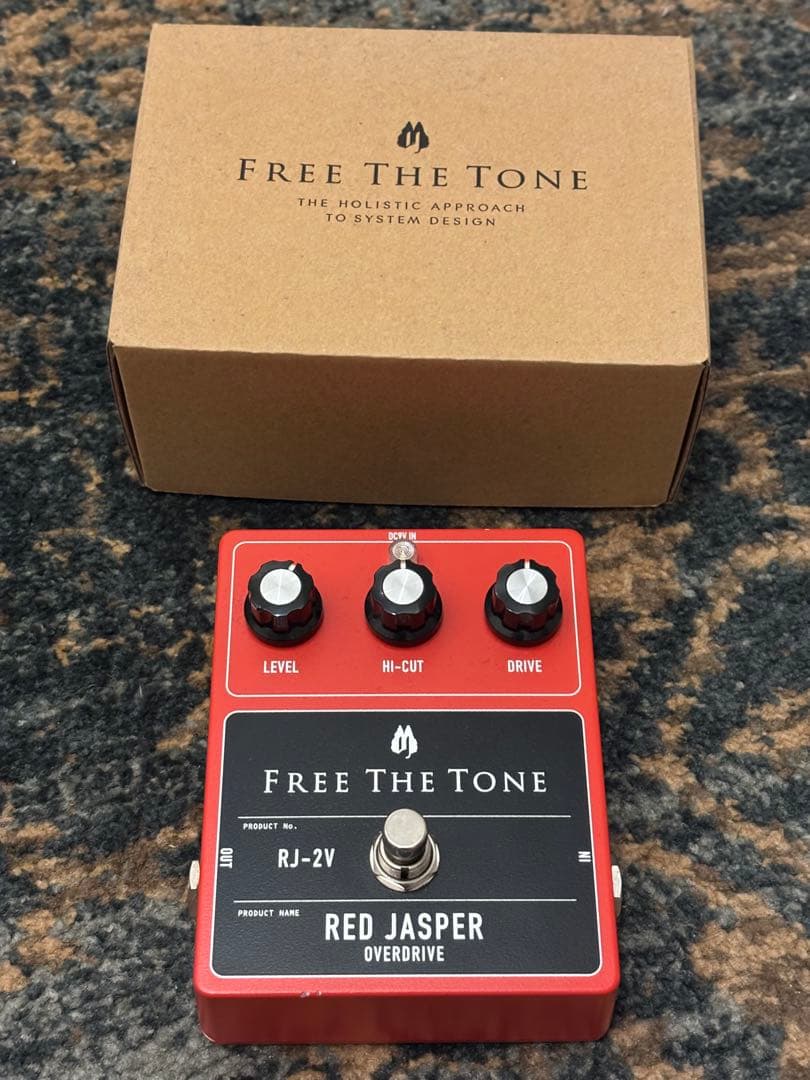 ギター Free The Tone RJ-2V RED JASPER OVERDRIVE