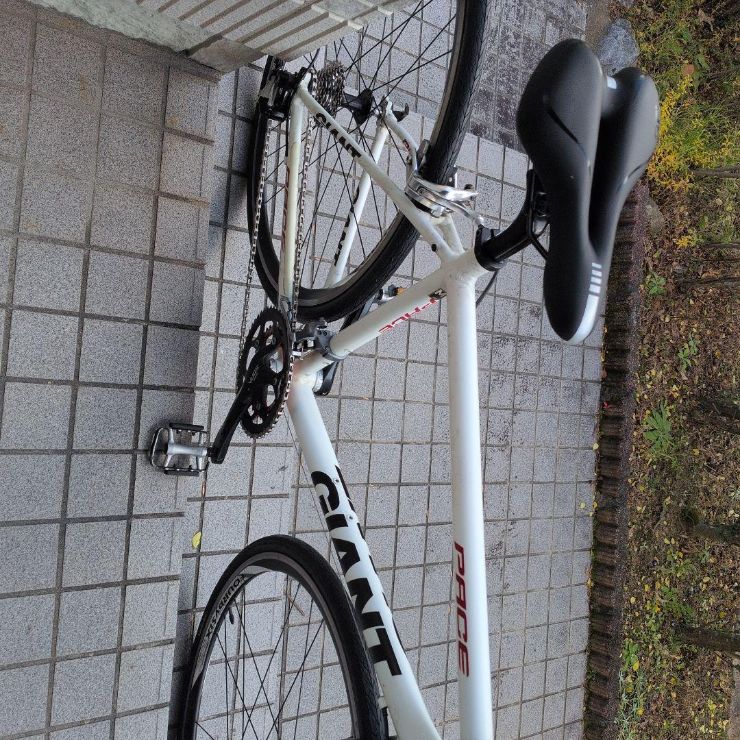 ジャイアントPACE Mサイズ中古バラ完 10速　傷錆ペイント多数　乗れます