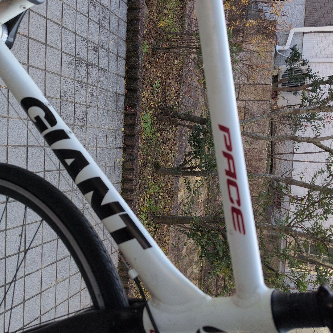 ジャイアントPACE Mサイズ中古バラ完 10速　傷錆ペイント多数　乗れます