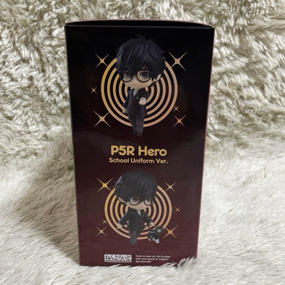 新品未開封 ねんどろいど ペルソナ5 P5S 主人公 制服 ジョーカー 雨宮 蓮