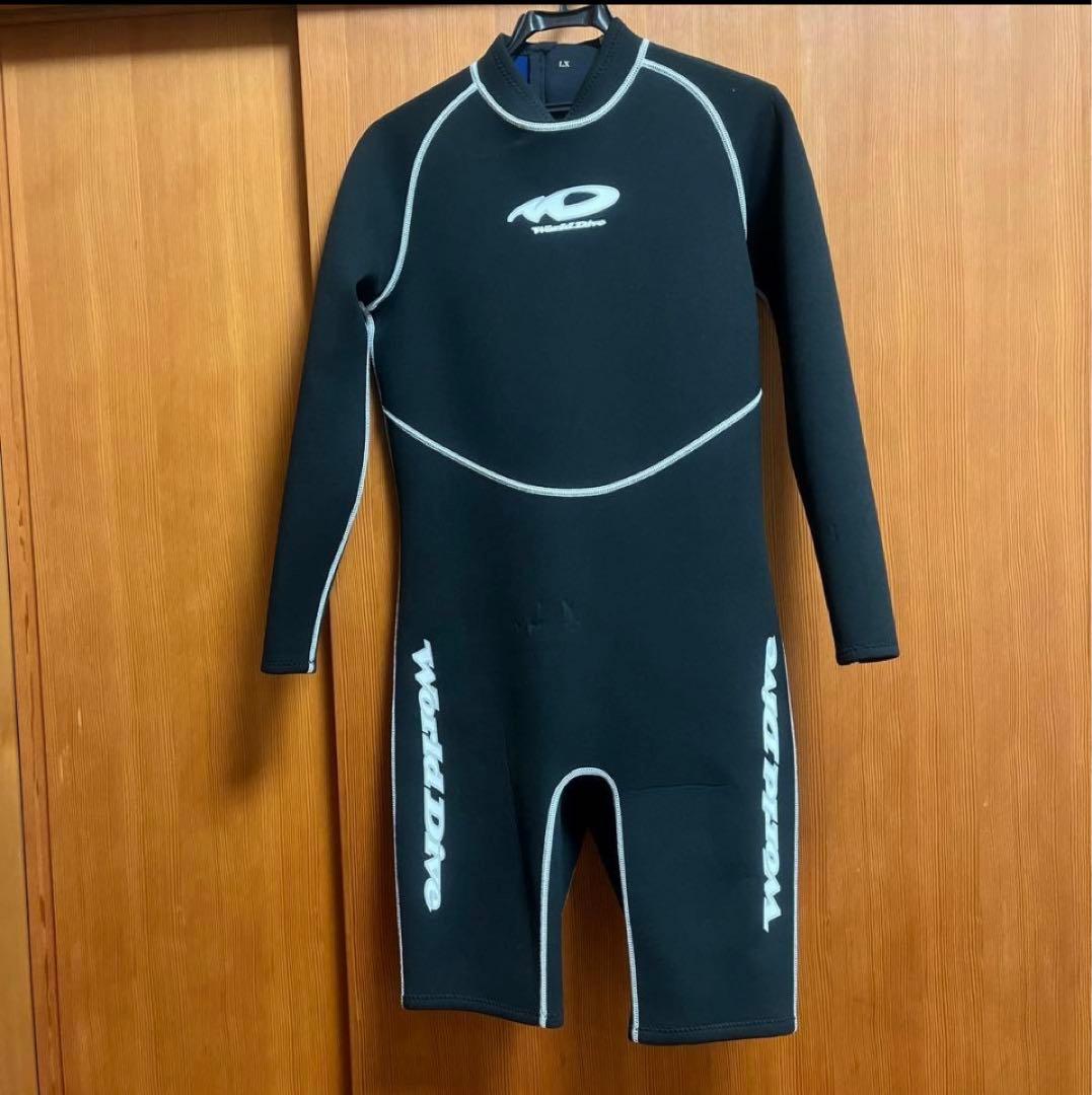 WorldDive ウェットスーツ ショートジョン　LXサイズ