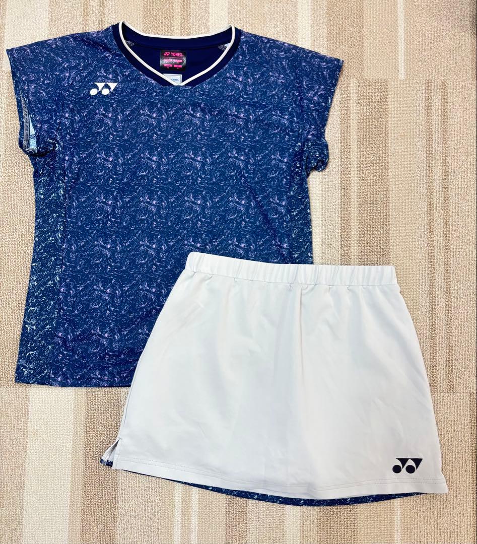 YONEX ゲームウェア スカートXLネイビー