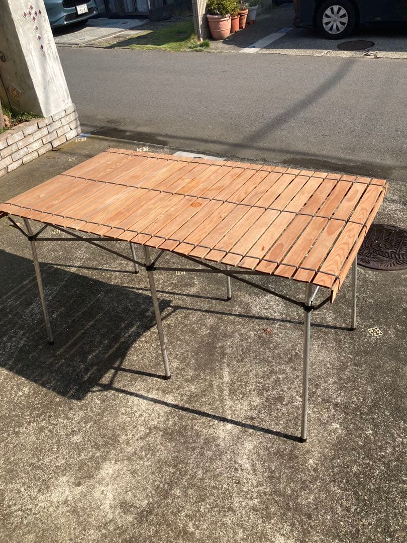 80年代lallemandキャンプテーブル