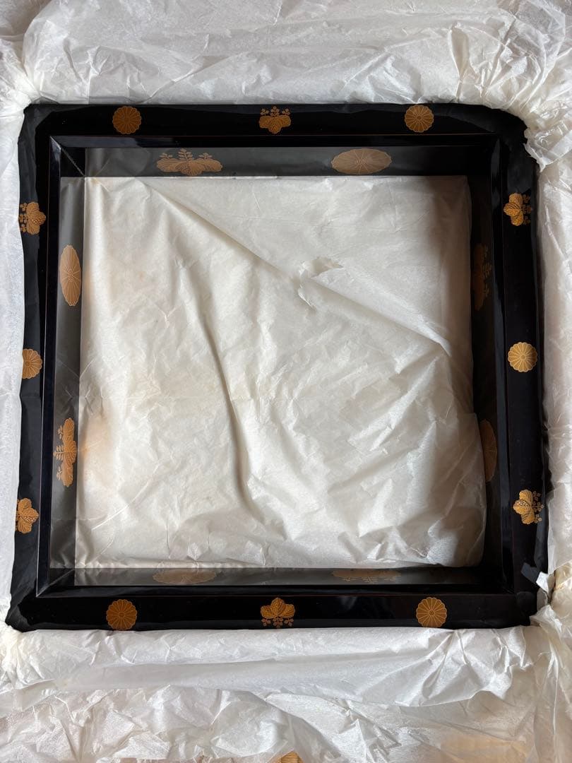 炉縁　茶道具 祐哲　高台寺蒔絵