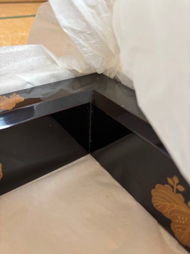 炉縁　茶道具 祐哲　高台寺蒔絵