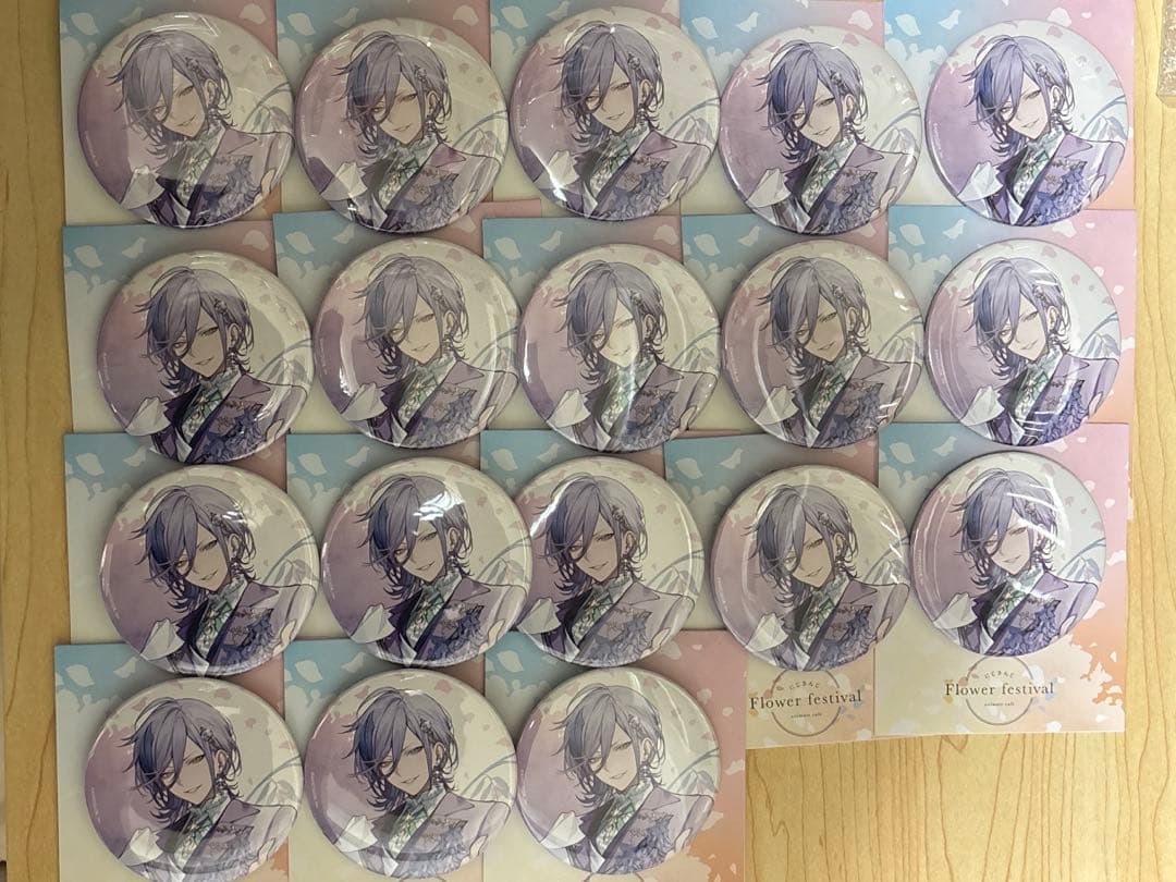 にじさんじ　アニメイトカフェ　榊ネス 缶バッジ 18個