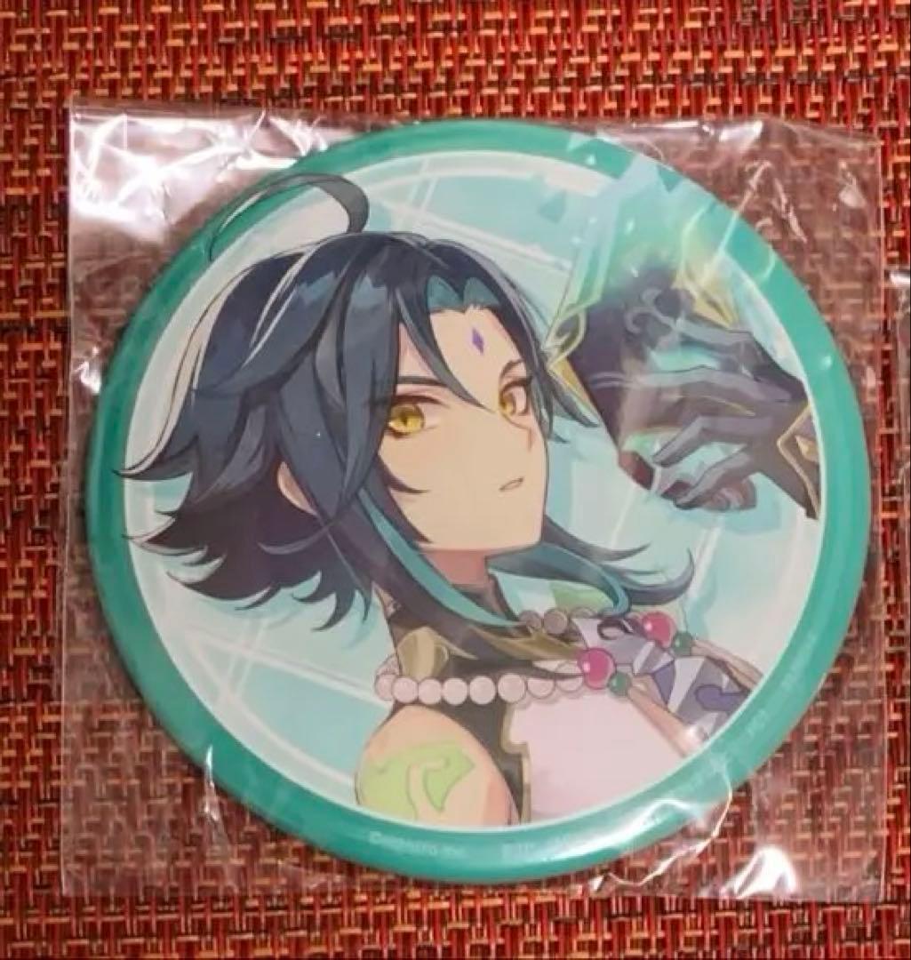 原神　SEGA 缶バッジ　魈