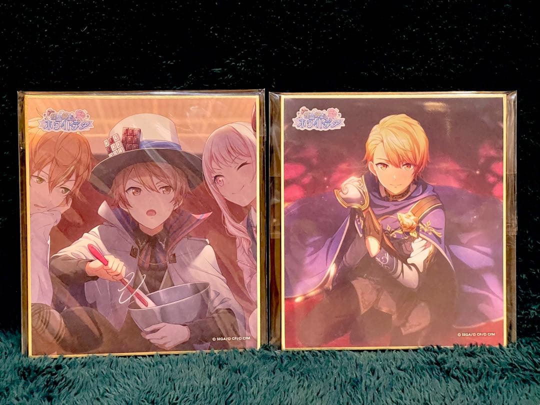 天馬司 ミニ色紙 2点セット 紙類 ホワイトデー 騎士