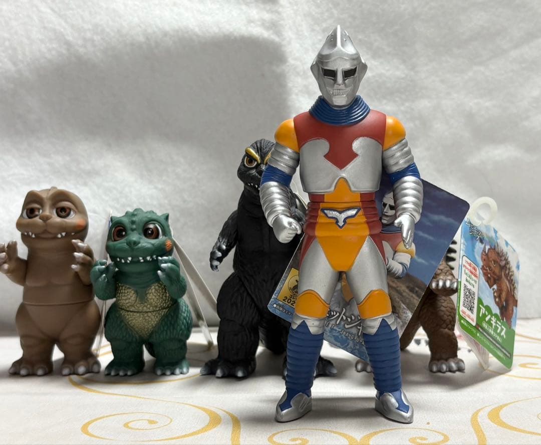 ムービーモンスターシリーズ　怪獣人形劇ゴジばん ソフビ4体セット　タグ付き