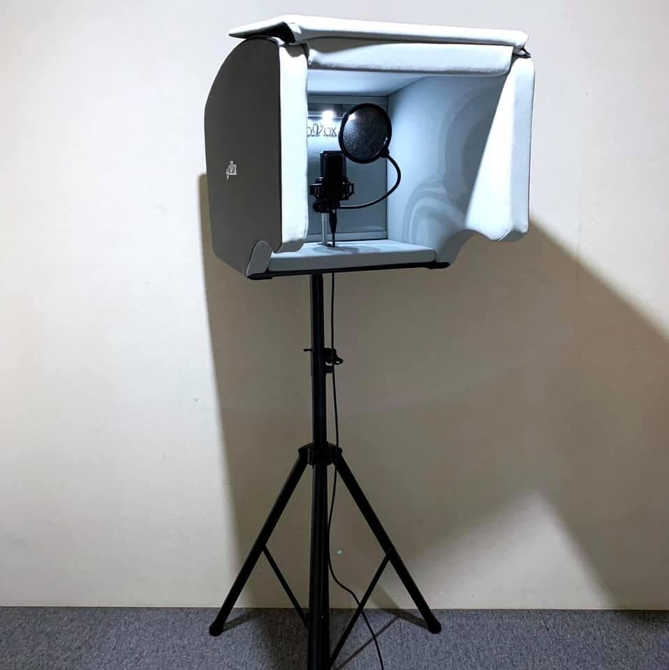 ISOVOX2 パーソナル録音ブースセット／マイク：LCT440PURE／その他