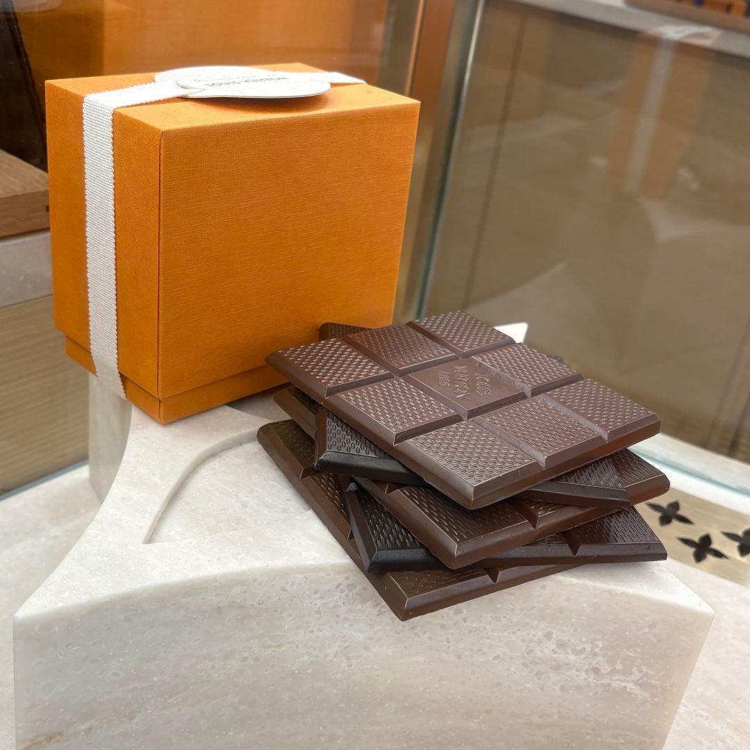 ルイヴィトンチョコレート　ダミエタブレット　5枚セット　箱入り