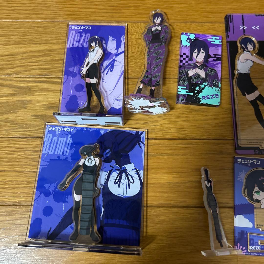 チェンソーマン　レぜ　アクリルスタンド　特典　まとめ売り　台湾