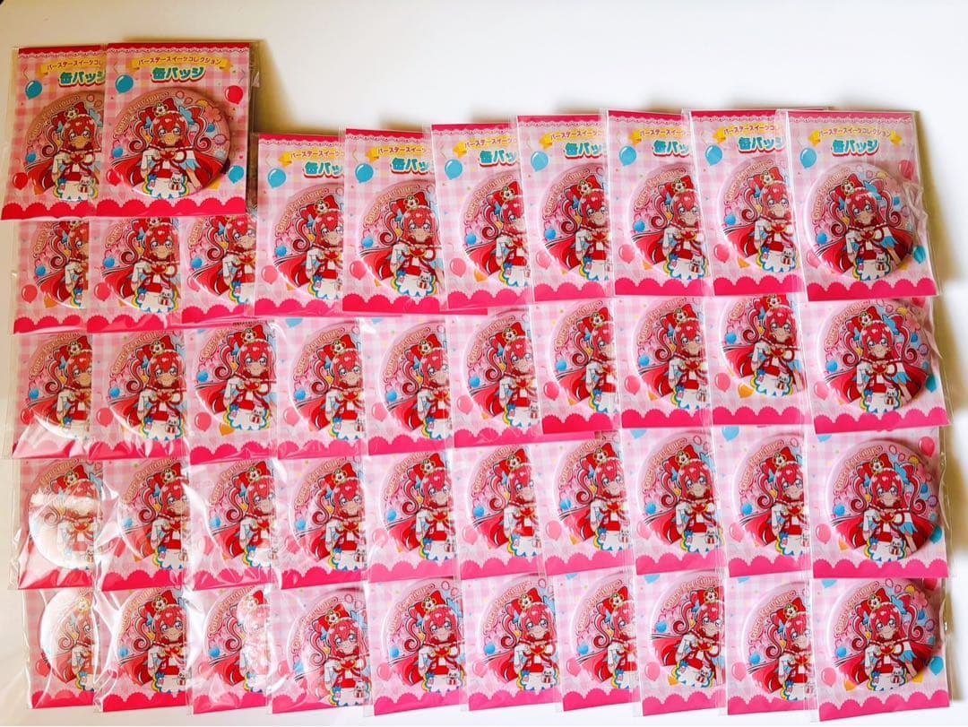 デリシャスパーティ♡プリキュア　バースデー缶バッジ　キュアプレシャス