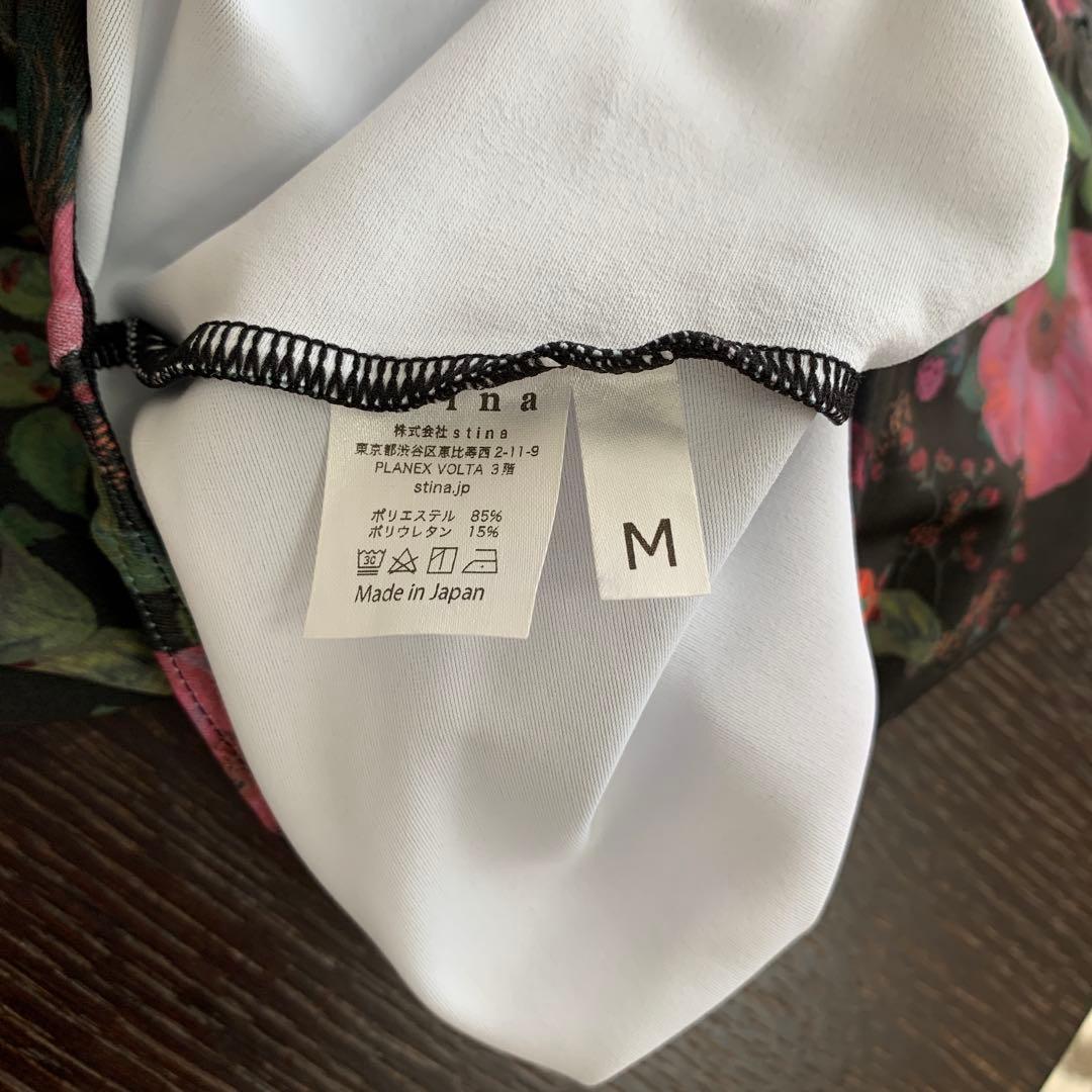 stina スティナ　レオタード　タイプＷ　ブラック