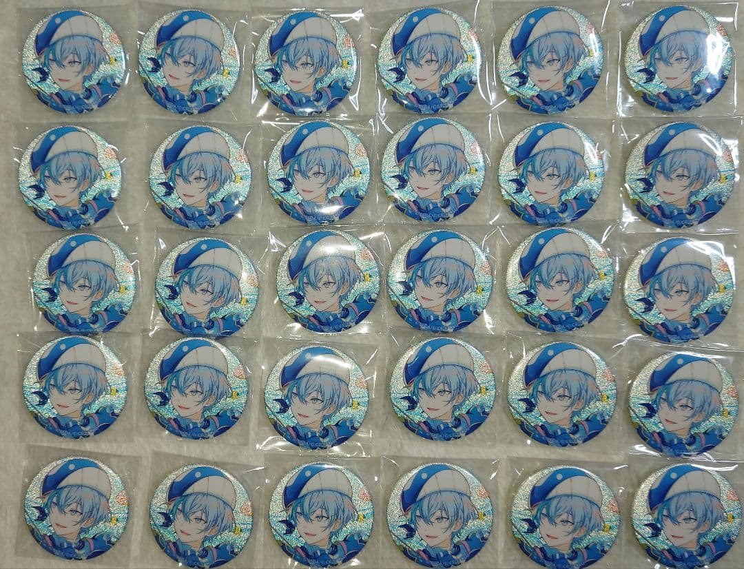 プロセカ グリッター 缶バッジ 46b 冬弥 30個 バラ売り可