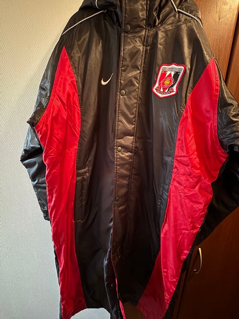 浦和レッズ　ベンチコート　デッドストック　2003年　NIKE