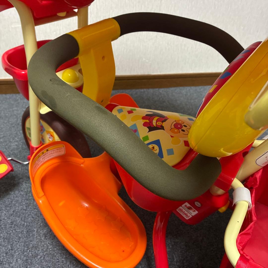 アンパンマン 三輪車 音声 おしゃべり アンパンマン バイキンマン キッズ 子供