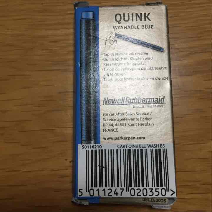 パーカーインクカートリッジ❣️