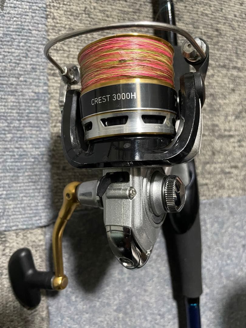 Daiwa ショアジギングロッドとリールセット　エギング、シーバス、アオリイカに